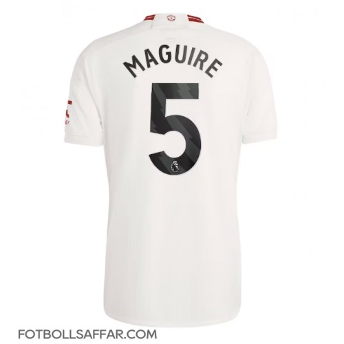 Manchester United Harry Maguire #5 Tredjeställ 2023-24 Kortärmad